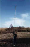 EA1ASC, Anibal montando la Vertical de Tagra