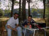 EA1AVR, Iaki operando y Cesar EA1LF posando ;-)
